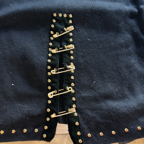 Vintage Jessica Ash safety pin sweater - Picture 7 of 7